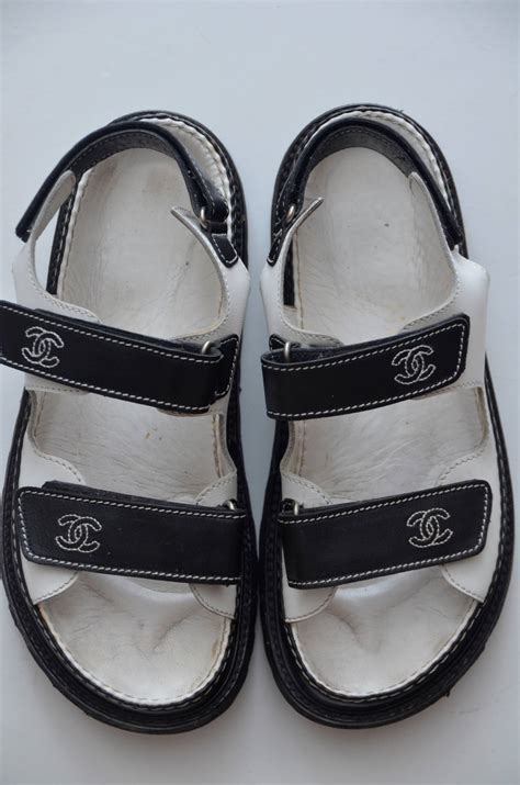 chanel strap shoes|chanel birkenstock style sandals.